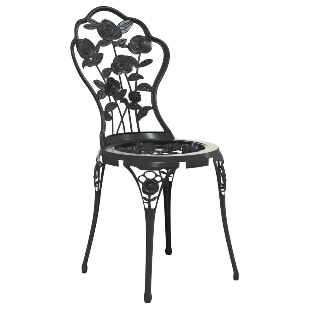 Set da bistrot da giardino in alluminio pressofuso nero da 3 pezzi mobili da esterno per patio 02_0013513
