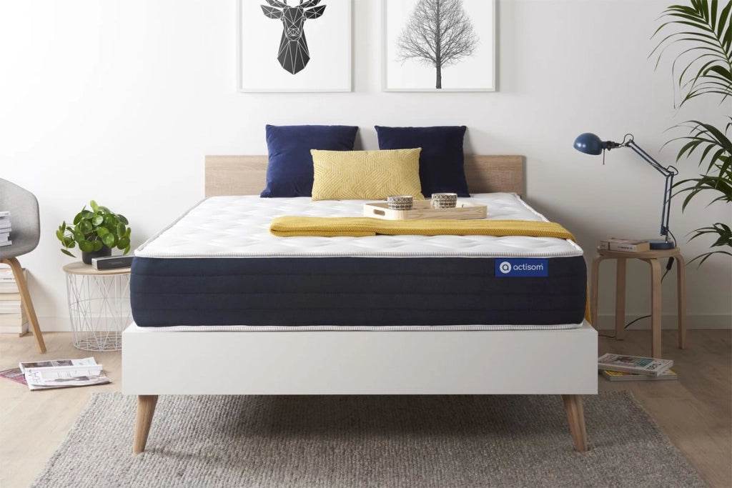 Materasso matrimoniale Actilatex sleep 160x210cm - Spessore : 22cm - Lattice e memory foam - Bilanciato