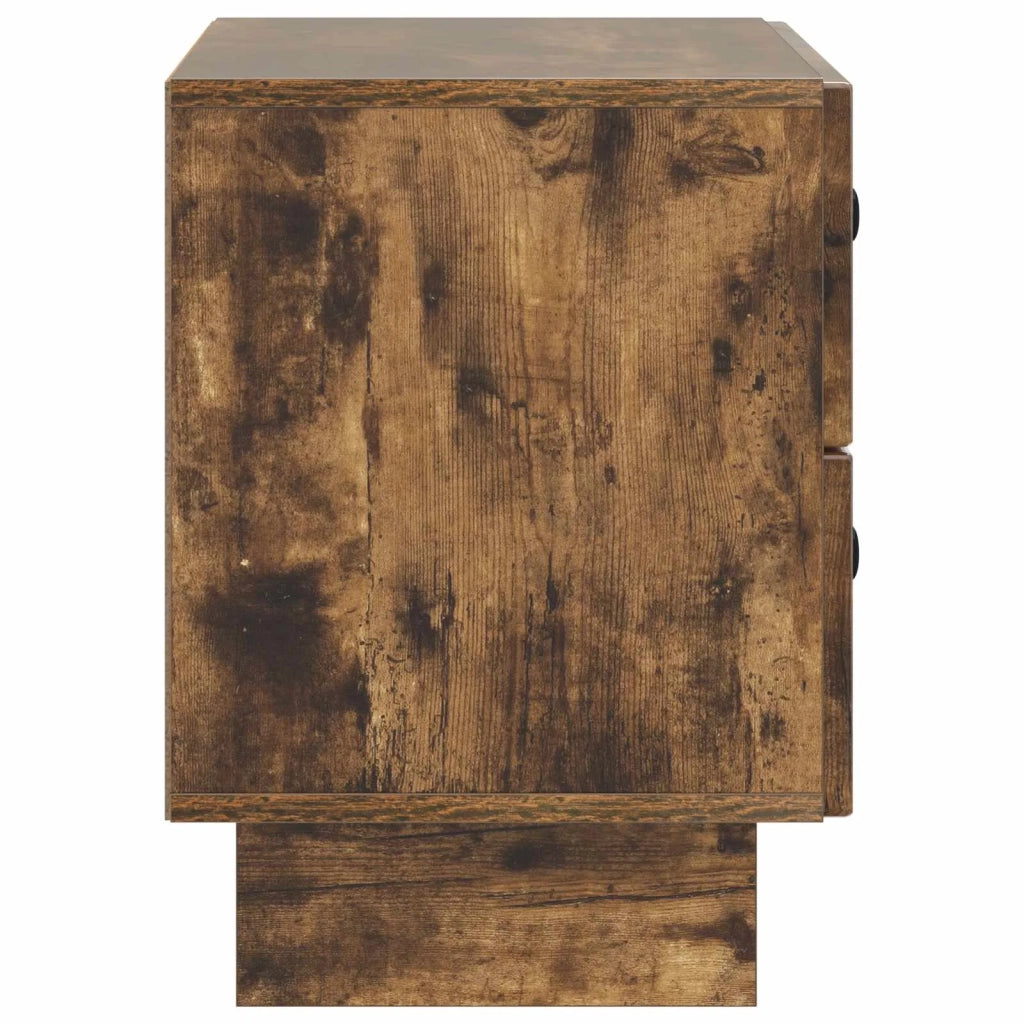 Armadio da Notte Rovere Fumo 62 x 34,5 x 47,5 cm 893860
