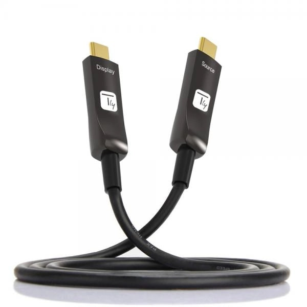Cavo Audio/Video Ottico Attivo USB-C M/M AOC Fibra Ottica 4K 10m