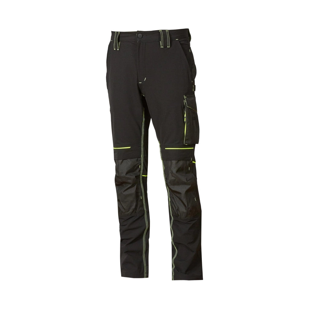 Pantalone Slim Fit Atom Upower Black Carbon L