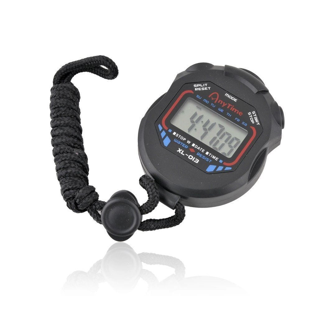 Trade Shop - Cronometro Digitale Corsa Sport Palestra Orologio Pista Bici Ciclismo Moto Body -