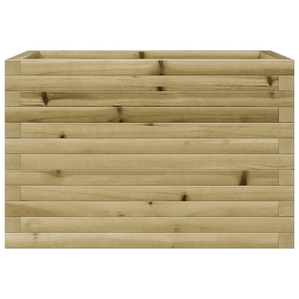 Fioriera | Cassetta per fiori | Vaso da Giardino 70x40x45,5 cm in Legno di Pino Impregnato