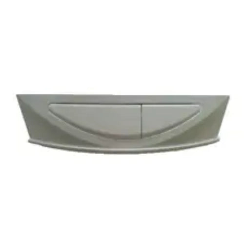 Placca due tasti bianca ricambio coperchio cp010bb errepierre