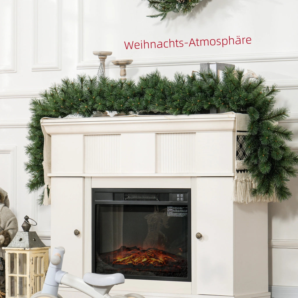 Ghirlanda Fiorita Artificiale per Decorazione ¨C zephmum ¨C Verde 1.8 m