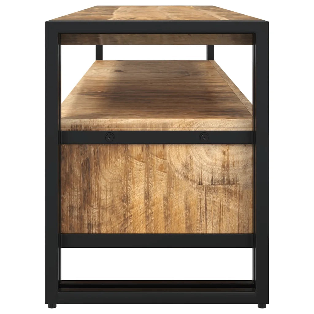 Mobile Porta TV 120x35x45 cm Legno Massello di Mango  cod mxl 11814