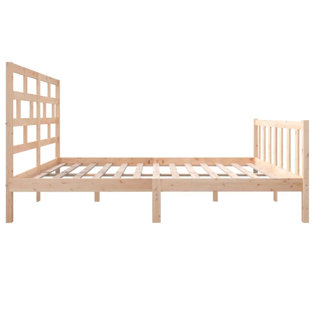 Giroletto-Struttura Letto in Legno Massello di Pino 120x200 cm 500188