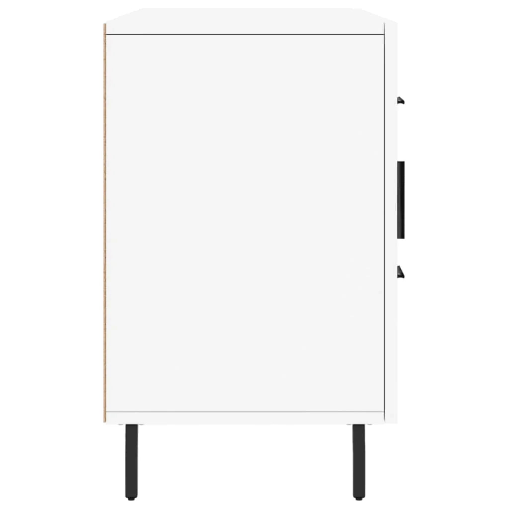Buffet credenza cassettiera armadio mobile contenitore organizer per cucina soggiorno salotto 100 x 36 x 60 cm legno ingegnerizzato bianco 02_0030160