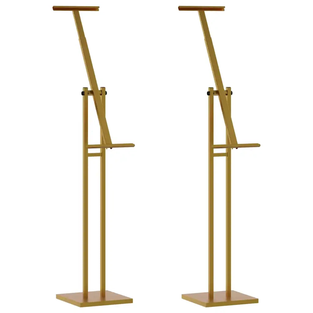 Espositori per Fiere 2 pcs Oro 26,5 x 26,5 x 150 cm Acciaio 3407639