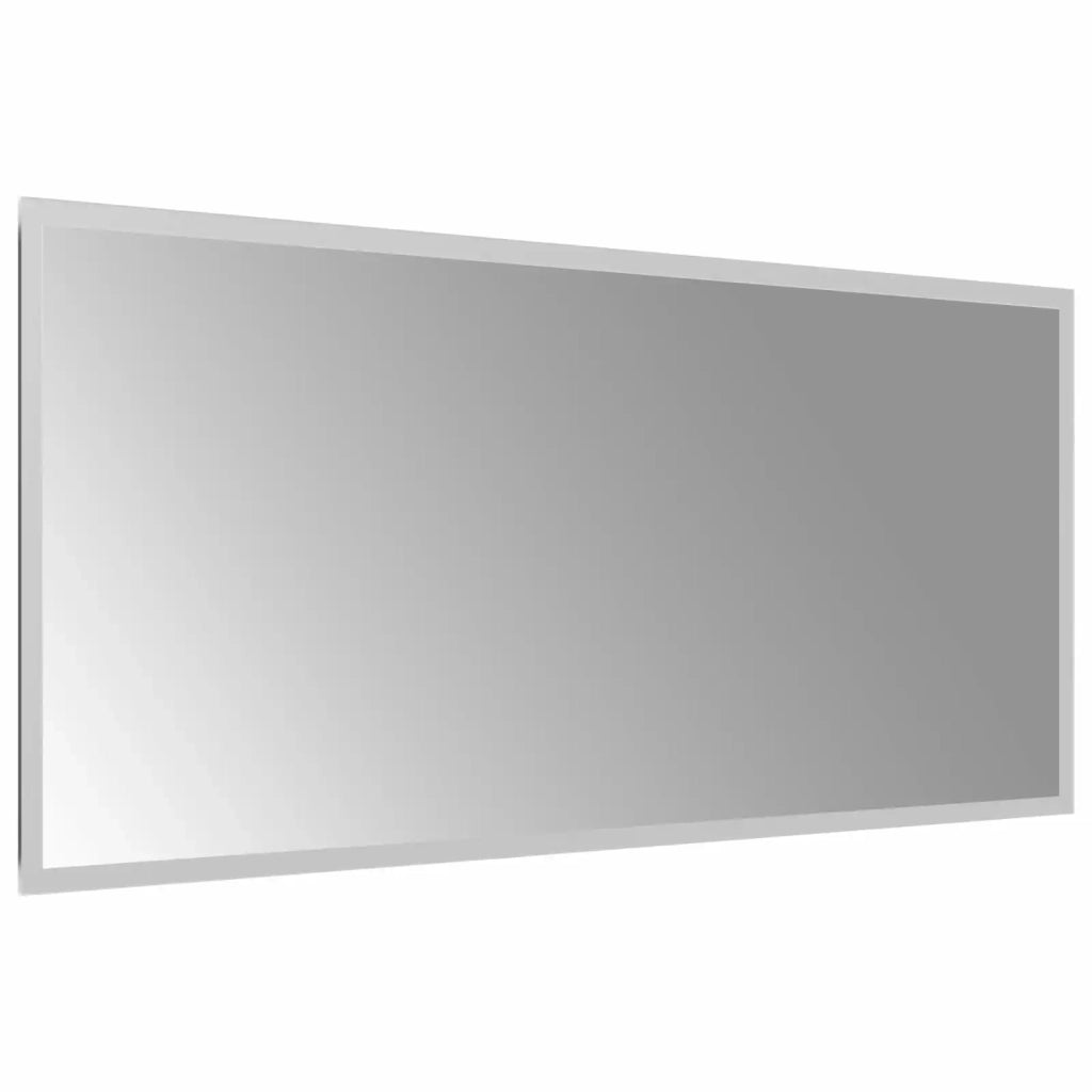 Specchio da bagno LED Trasparente 90 x 40 cm vetro temperato 42045819