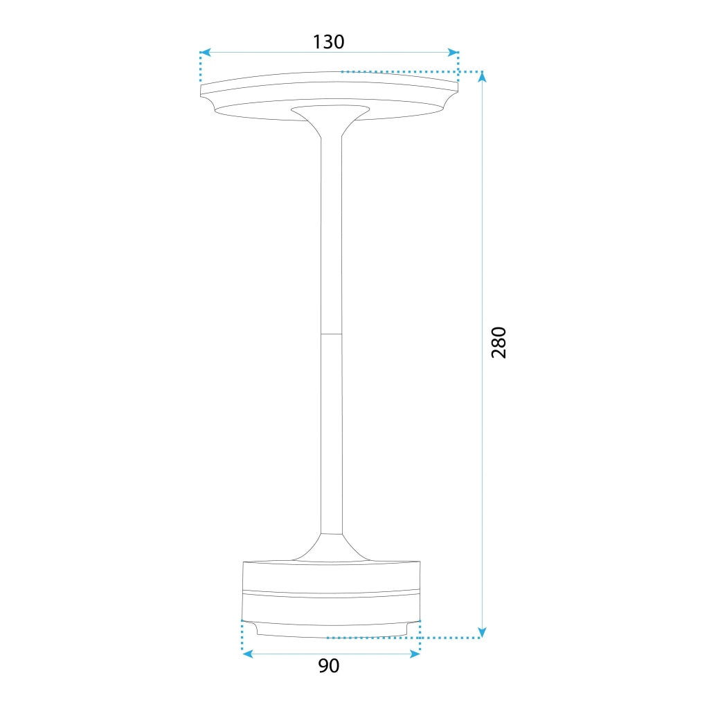 Lampada Da Comodino App1373-t Grey
