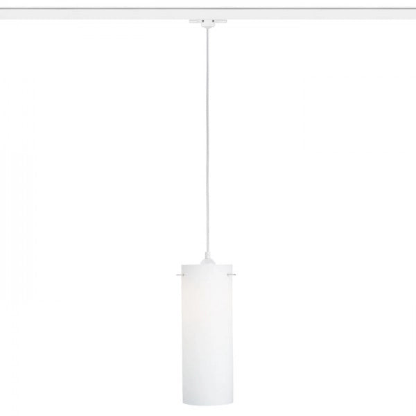 Lampadario Lampada CLAUDIA per binario trifase  vetro smerigliato 230V E27 15W