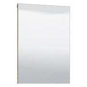 Casasco, Specchio kit Fissaggio a Muro Incluso, 57x80h cm Marrone