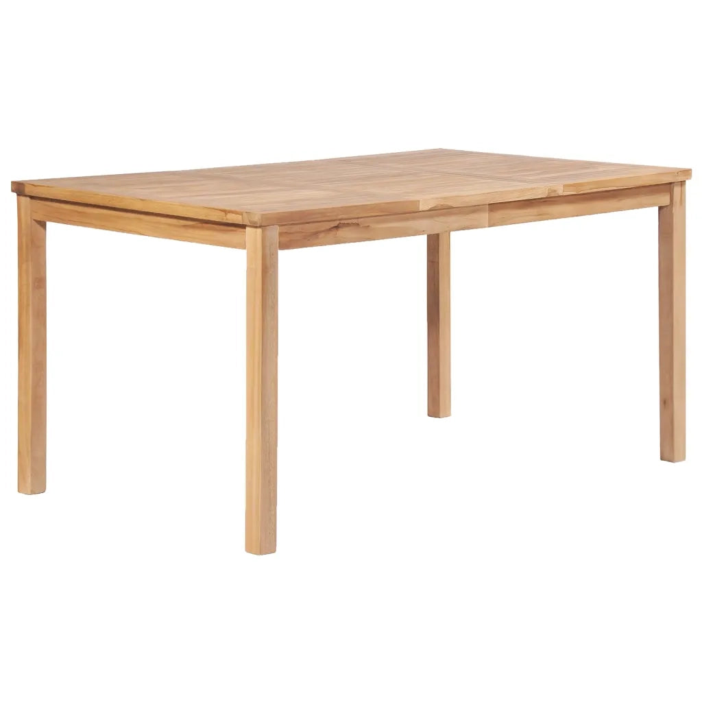 Set da Pranzo per Giardino 3 pz in Legno Massello di Teak 3157196