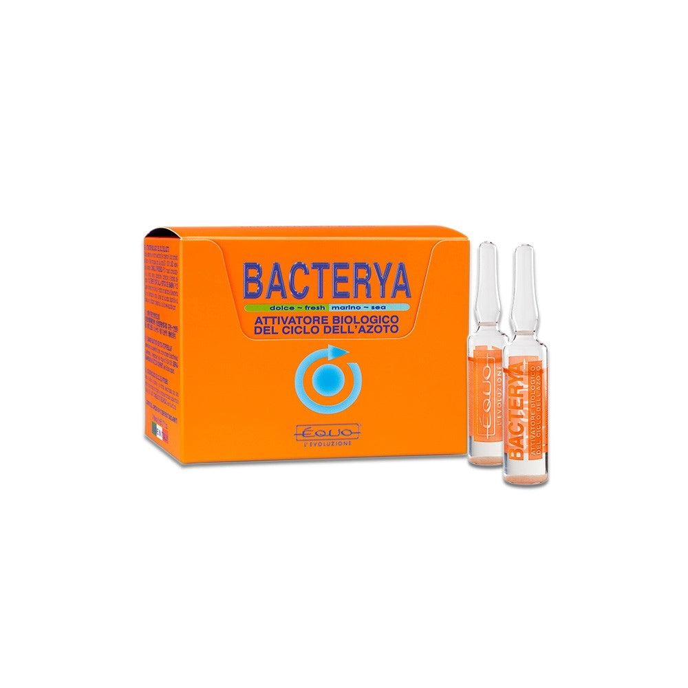 EQUO Bacterya Fiale Da 5ml - Attivatore Biologico Liquido Formato: 12 Fiale