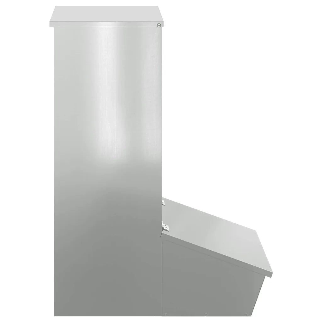 Nutriente per Maiali Argento 55 x 38 x 76 cm Acciaio zincato CFW6108158