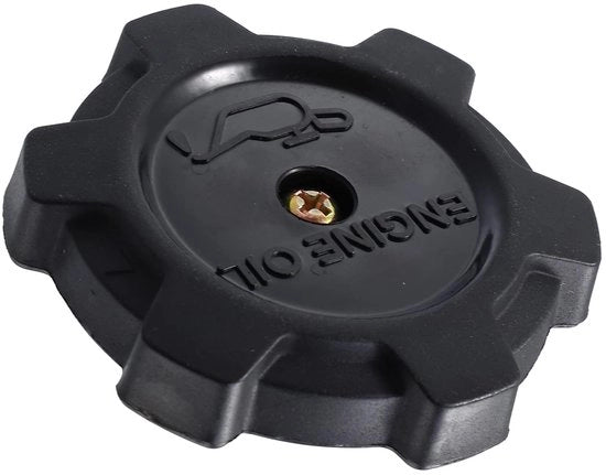Dop di Ricambio per Serbatoio a Carbone - Nuovo - Plastico/Metallo - Nero - 69x25mm - Alta Affidabilità - Doppio per Olio