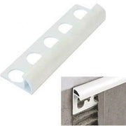 Profilo jolly in pvc arrotondato h.06 ml.2,6 bianco b07rlt7bfx