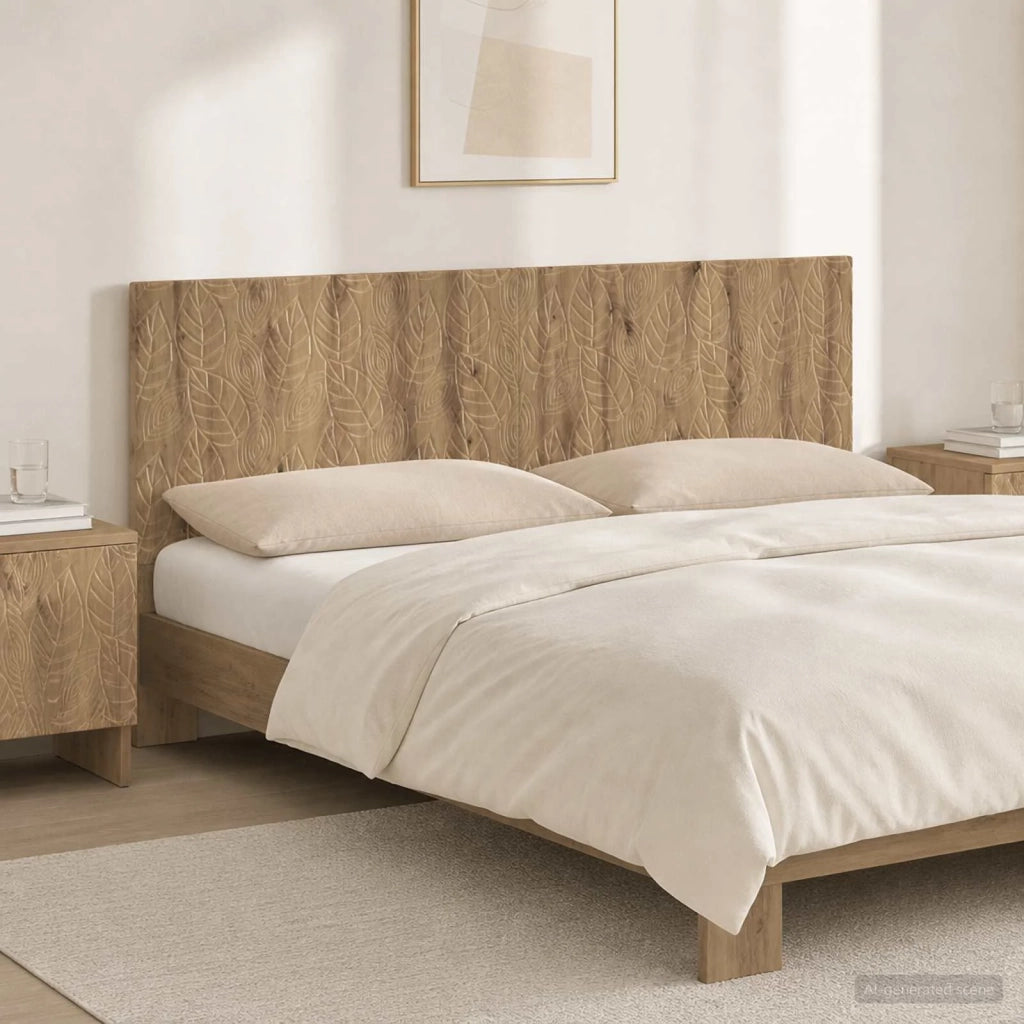 Testiera da Muro DELFT Rovere Artigianale Legno ingegnerizzato 897174