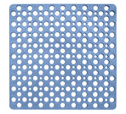 TAPPETO PER LA DOCCIA LINEA AVIO ANTISCIVOLO DA 53X53 CM IN COLORE BLU