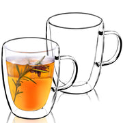 Bicchieri termici KADAX per caffè, tè, latte macchiato, tazze a doppia parete da 350 ml, 2 pezzi