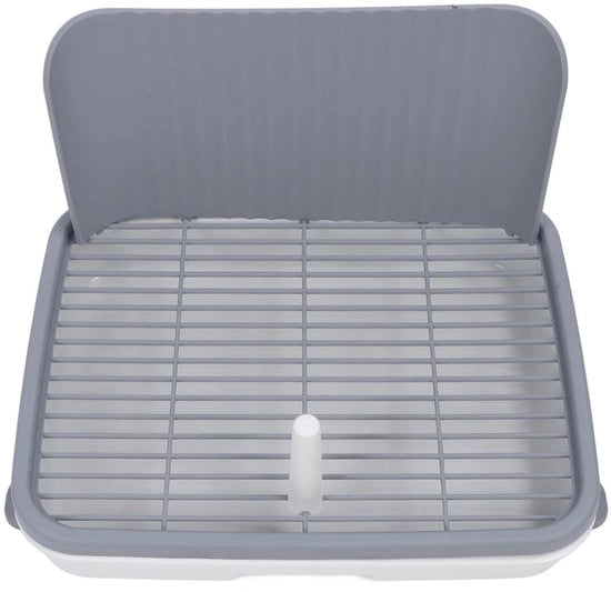 Hondentoilet con Antislip in PP - Contenitore di Cibo per Cani Rimosso - Grande Matassa Assorbente - Toilet per Animali Domestici Interno/Esterno - Carrello di Pulizia per Cani Portatile - Facile da Pulire