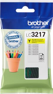 Brother LC3217Y cartuccia d'inchiostro 1 pz Originale Giallo