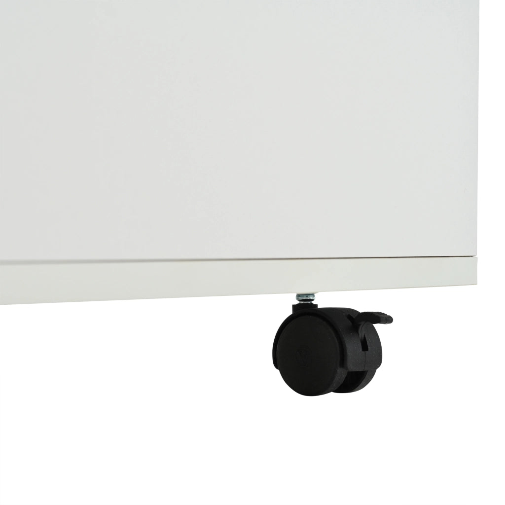 TAVOLINO DA CAFFÈ RIALZABILE 100 x 50 x 52 cm Bianco e Legno