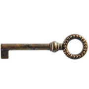 CHIAVE PER MOBILI '7003' 22x74 mm - Patinato antico - GIUSTI