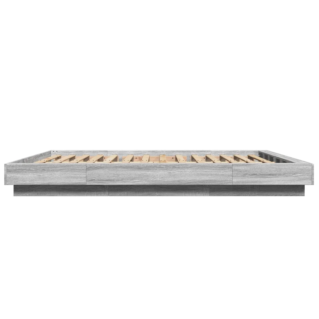 Giroletto Grigio Sonoma 160x200 cm in Legno Multistrato 3281180