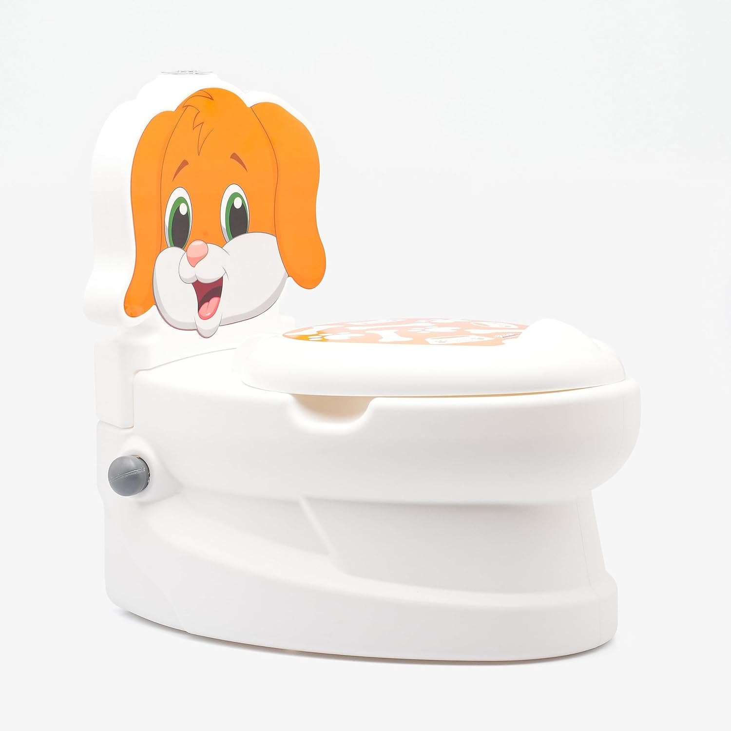 Vasino Educativo per Bambini 27x41x45 cm con Suono Sciacquone WC Cane