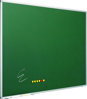 Pannello di scrittura profilo 8mm, accialo inossidabile verde 120x240 cm