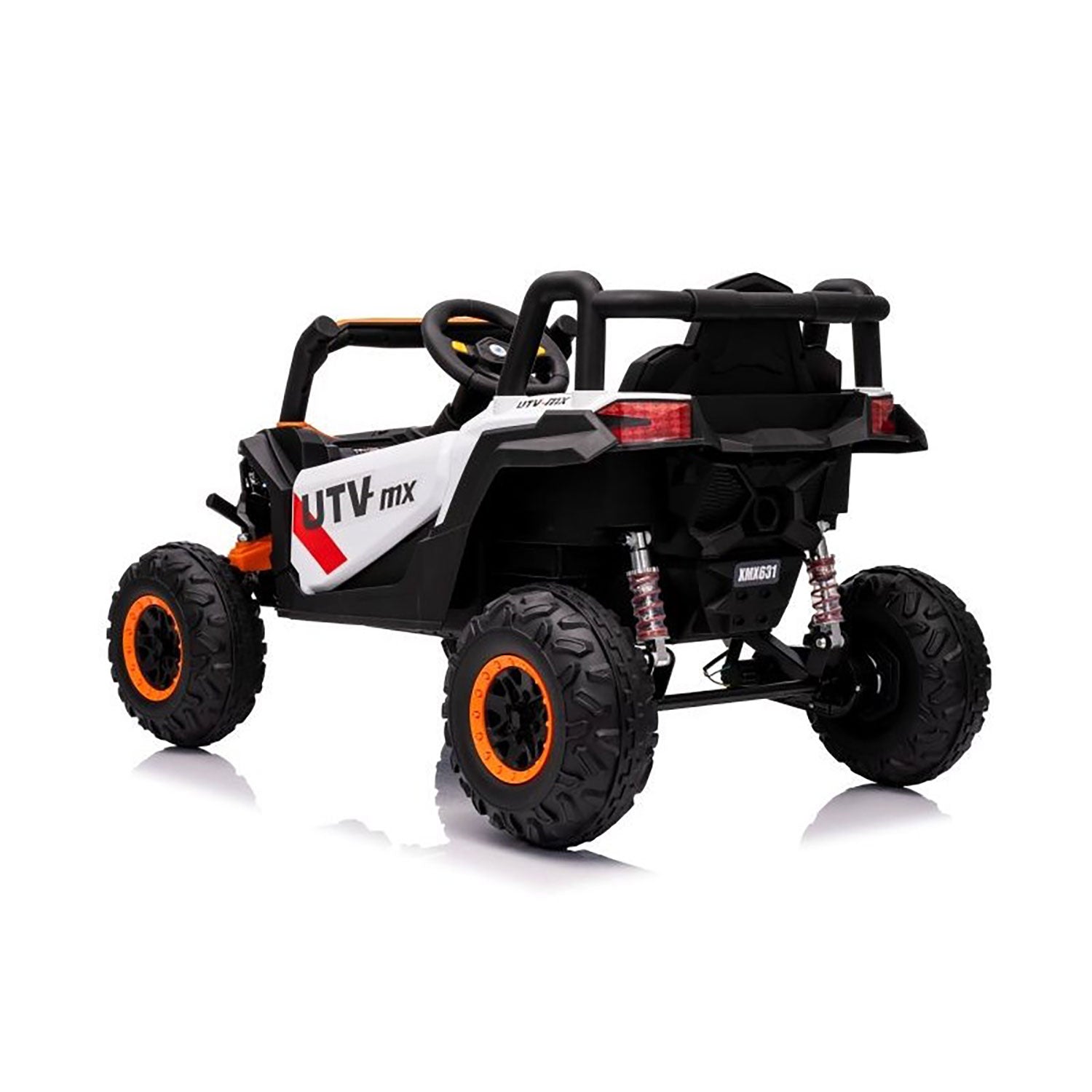 Auto Elettrica per Bambini Mud-Raider UTV MX 12V con Telecomando Arancione