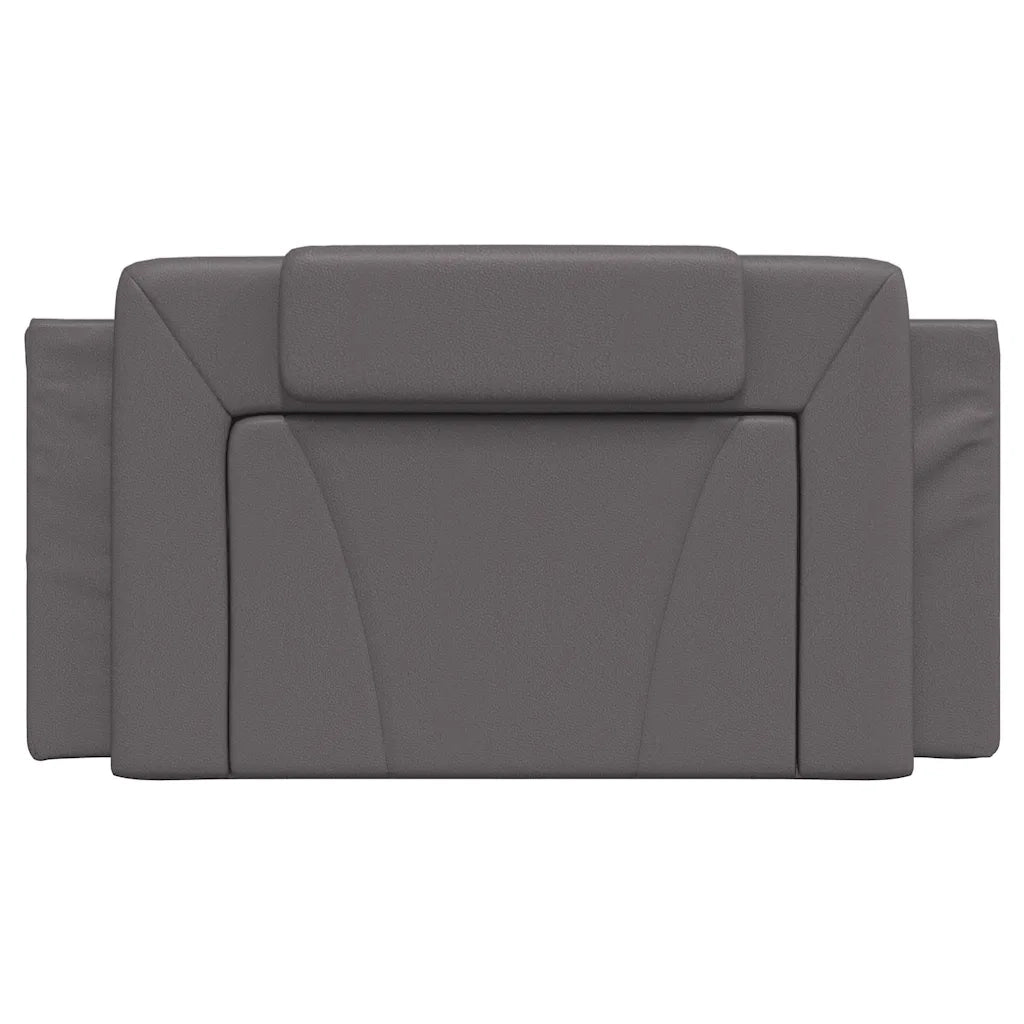 Cuscino Testiera Viana Grigio 100 cm in Similpelle CFW9780014