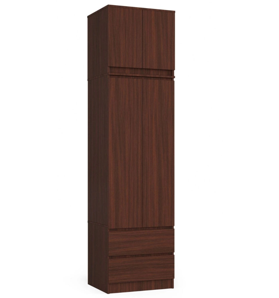 Sopralzo per armadio AKORD S60 Wengé 60 cm 2 ante 60x51x55 cm