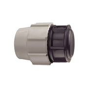 TAPPO FEMMINA A COMPRESSIONE IN POLIPROPILENE SERIE 7120 BIANCO E NERO PLASSON - Ø50 PN16  - PSN