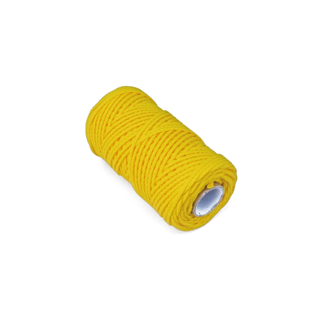 Treccia in polipropilene Ã˜ 1,8 mm. gialla 50 mt.