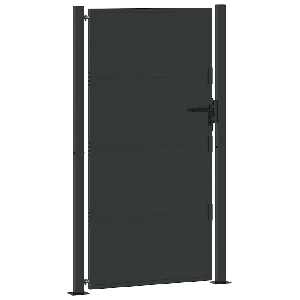Cancello da giardino, Cancello da Giardino 105x200 cm in Acciaio Corten 42015912