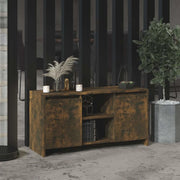 Mobile Porta TV Rovere Fumo 102x37,5x52,5 cm in Truciolato 813020