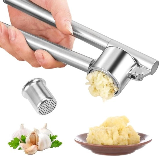 Fustino di acciaio inossidabile - fustino di aglio rimovibile - maniglia facile da premere - fustino di aglio idoneo per lavastoviglie 

Modello: 
Specifiche tecniche:
