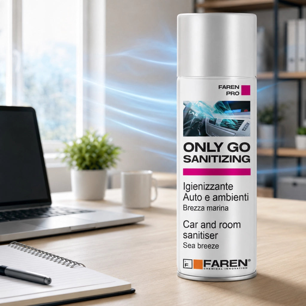 Faren only go sanitizing spray igienizzante per auto e ambienti 200 ml