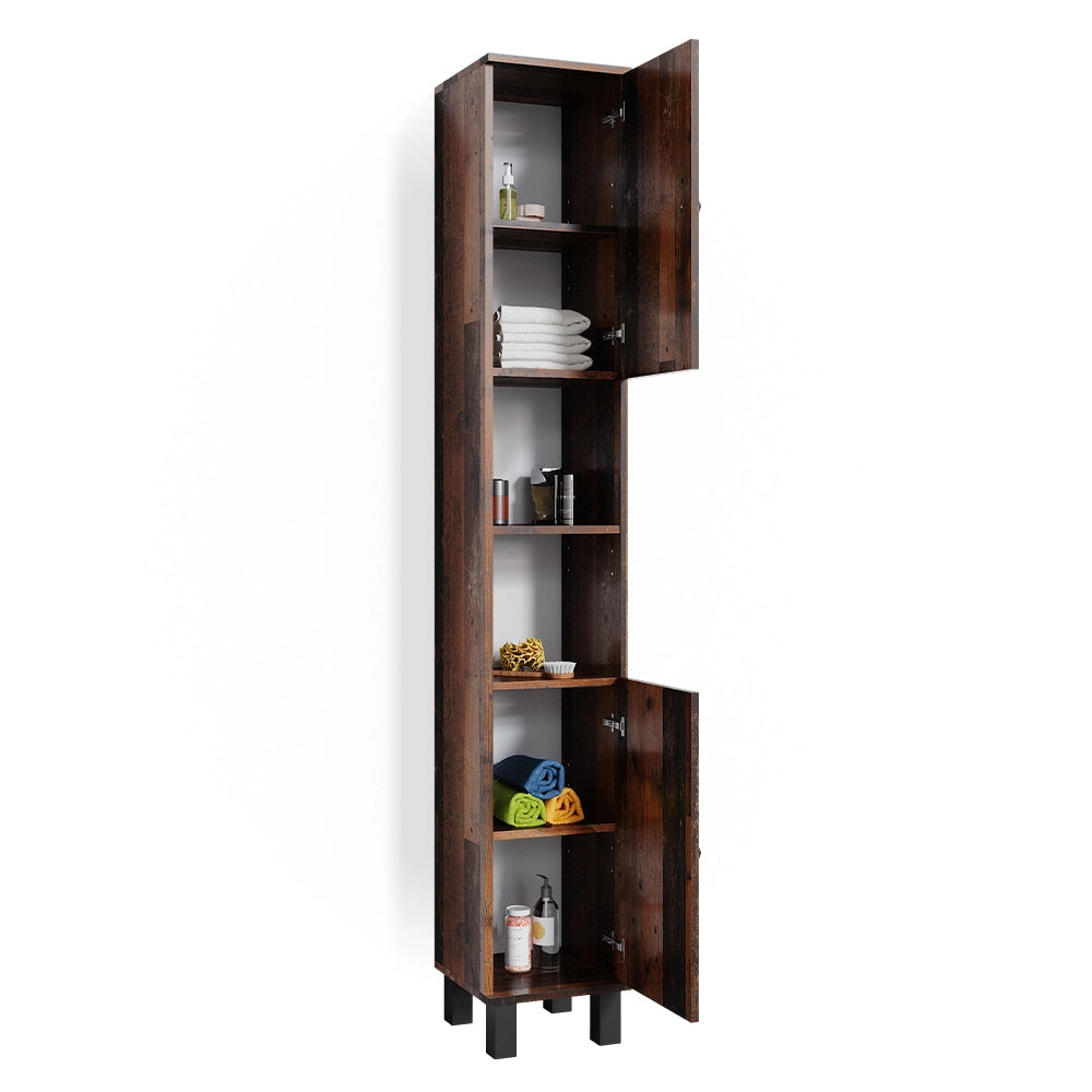 Vicco Mobile bagno alto Rovere rustico 30 x 190 cm