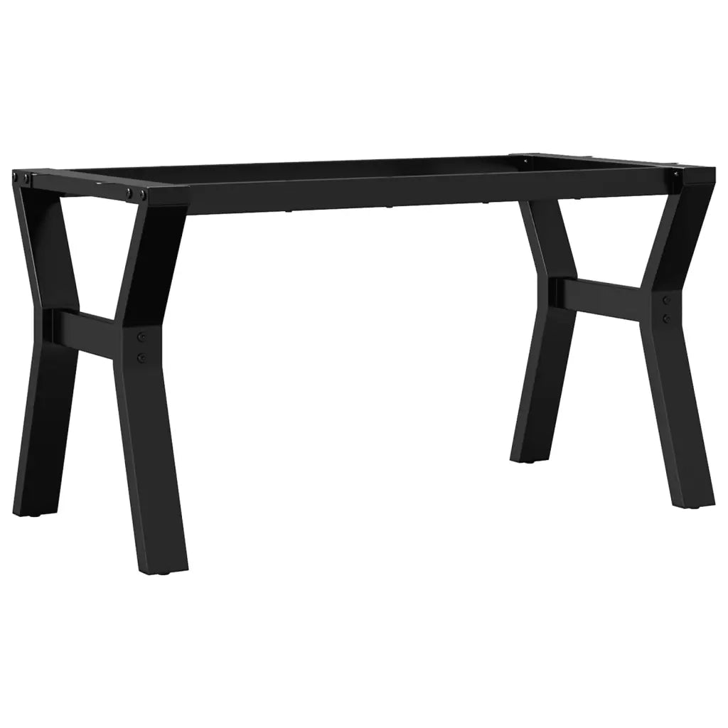 Telaio Gambe a Y per Tavolino da Salotto-Gamba per Tavolo 80x40x43 cm in Acciaio