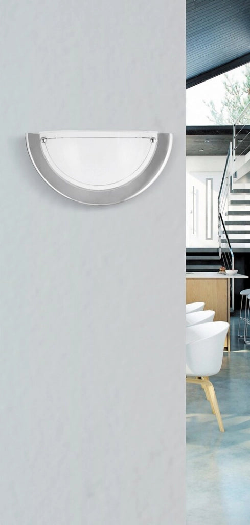 Applique bagno semi-plafoniera Rabalux Ufo 5173 E27 cromo