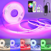 Striscia LED RGBW + Bianco Caldo - 672 LED/m - Sincronizzazione Musica & Controllo App