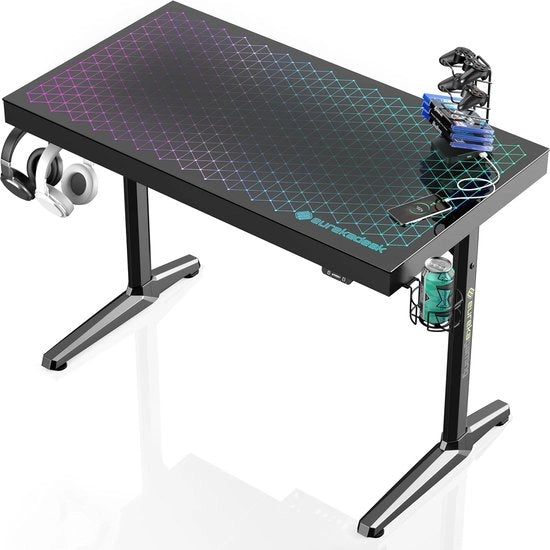 Pannello di controllo 110 cm per pc gaming sincronizzazione con illuminazione RGB a ritmo di musica tramite app