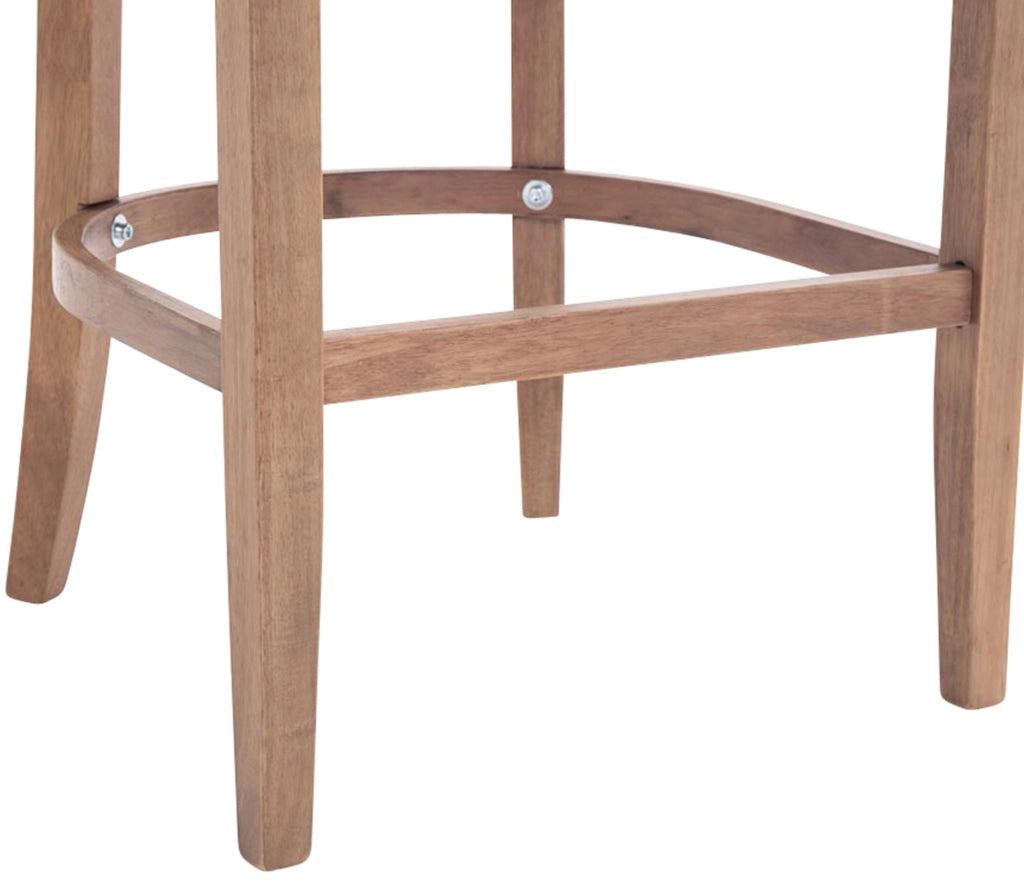 Sgabello Lakewood Stoffa antico-chiaro grigio chiaro