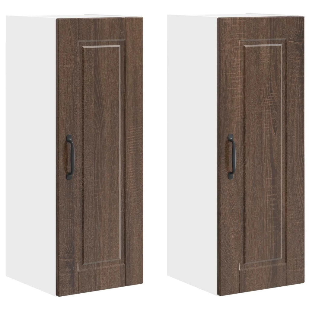 Pannello lavastoviglie 2 pcs Rovere Marrone 30 x 31 x 80 cm 885370