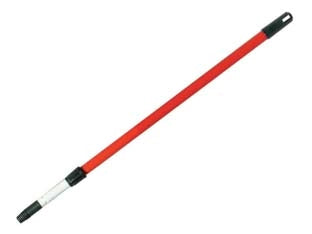 ASTA TELESCOPICA IN METALLO PLASTIFICATO CON VITE MT.1,50 PER SCOPE- - da cm.76,5 a mt.1,5 - 6 pezzi
