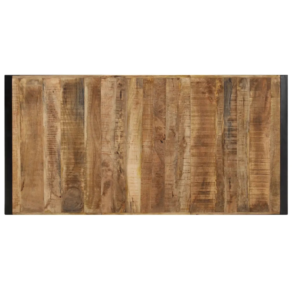 Tavolino da Salotto 180x90x40 cm in Legno di Mango Grezzo cod mxl 10368